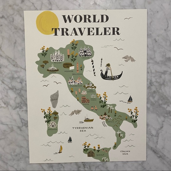 Rifle Paper Co. Other - Rifle Paper Co Traveler Print